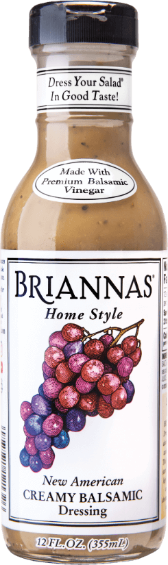 Briannas Dressing, Home Style, New American Creamy Balsamic