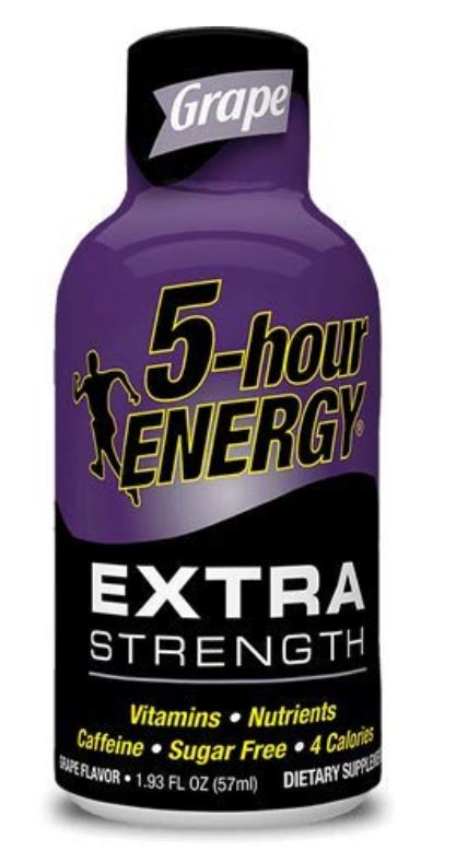 5 Hour Energy Energy Shot, Grape - 1.93 Ounces