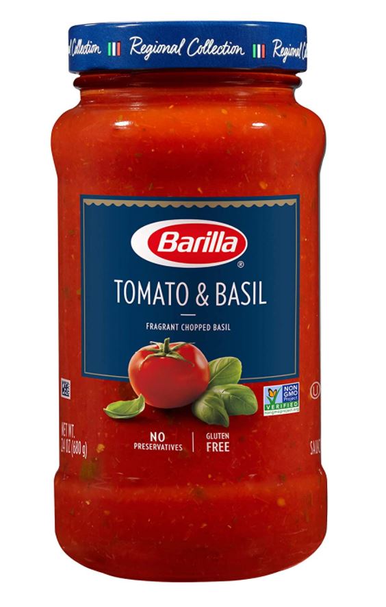 Barilla Sauce, Tomato & Basil