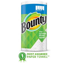 Bounty Paper Towels, Select Size, White, 2ply