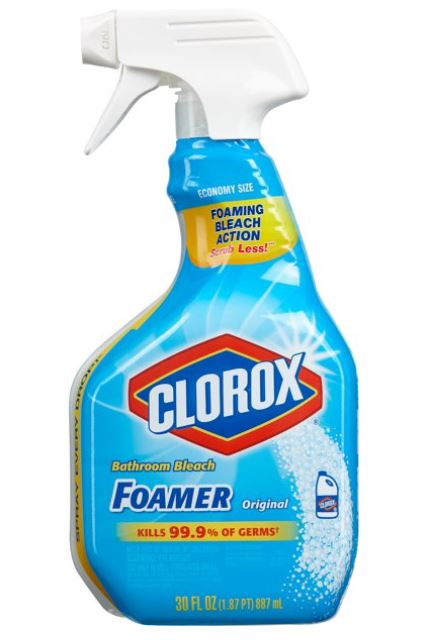 Clorox Bathroom Bleach Foamer, Original, Economy Size