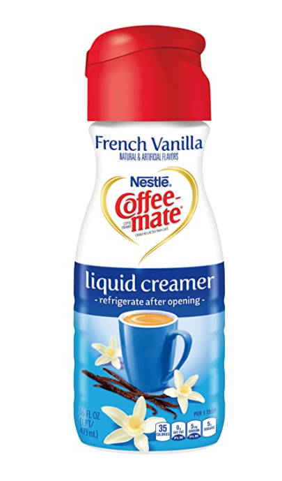 Coffee Mate Coffee Creamer, French Vanilla - 16 Ounces