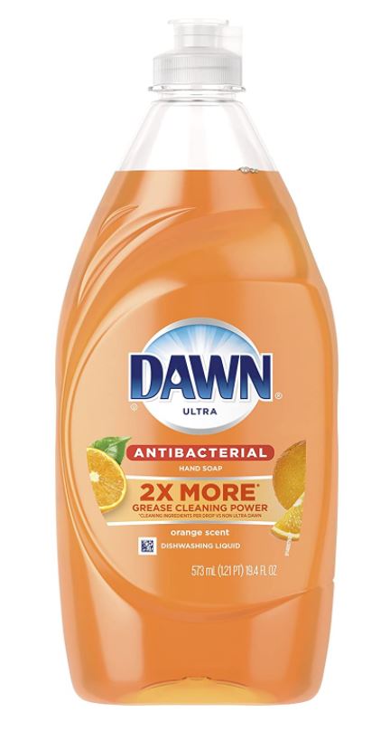 Dawn Ultra Dishwashing Liquid, Antibacterial Handsoap, Orange Scent