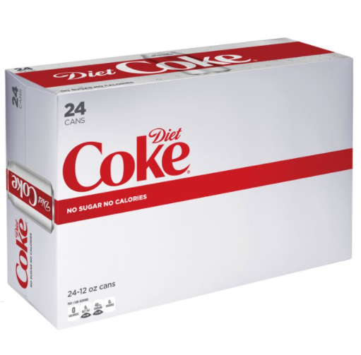 Diet Coke Cola - 24 Each