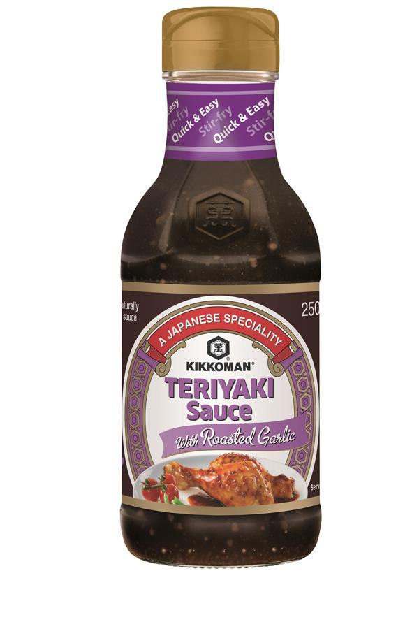 Kikkoman Marinade & Sauce, Roasted Garlic Teriyaki