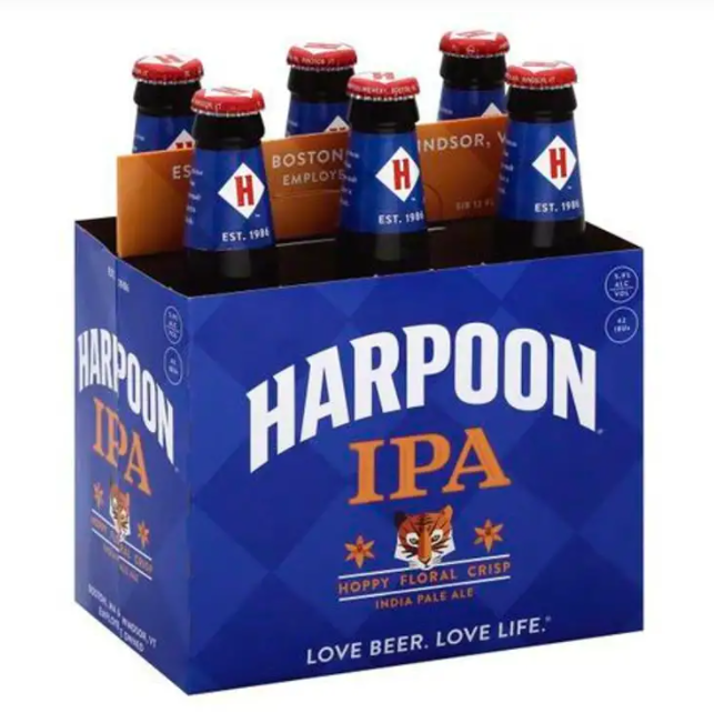 Harpoon Beer, IPA, India Pale Ale - 6 Pack, 12 Fluid Ounces