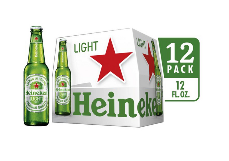 Heineken Light Beer, 12 Oz - 6 Pack, 12 Fluid Ounces
