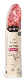 Busseto Dry Salami, con Vino - 7 Ounces