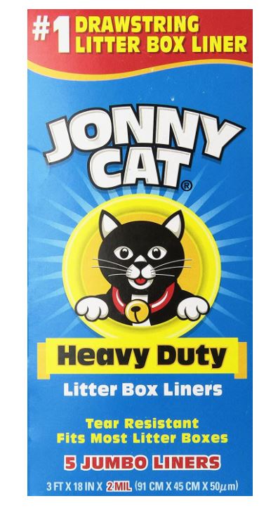 Jonny Cat Litter Box Liners, Heavy Duty, Jumbo