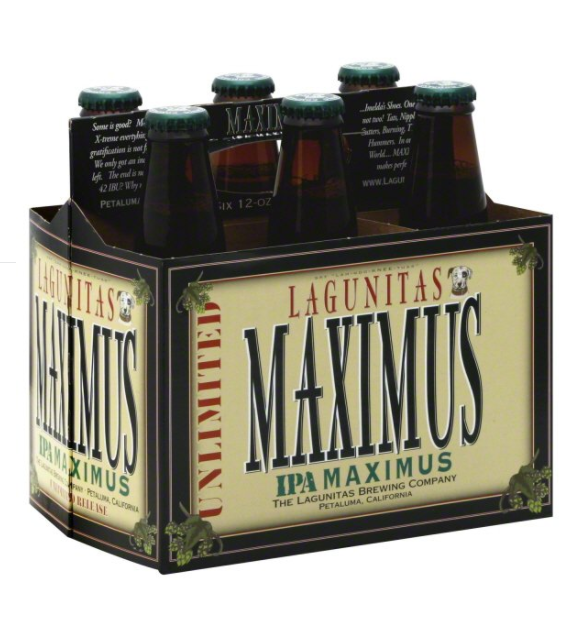 Lagunitas IPA, Maximus, Unlimited Release - 6 Pack, 12 Fluid Ounces