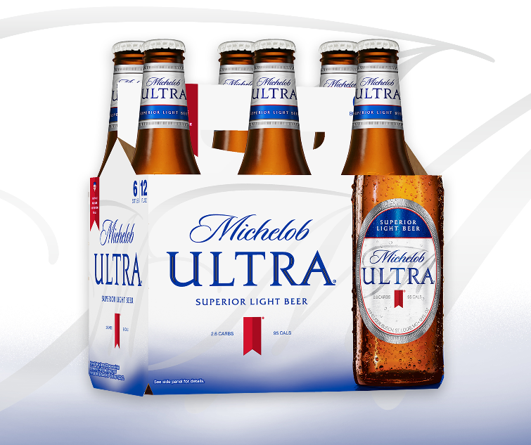 Michelob Ultra Beer, Superior Light - 6 Pack, 12 Fluid Ounces