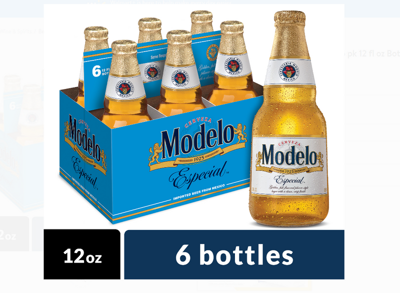 Modelo Especial Beer - 6 Pack, 12 Fluid Ounces