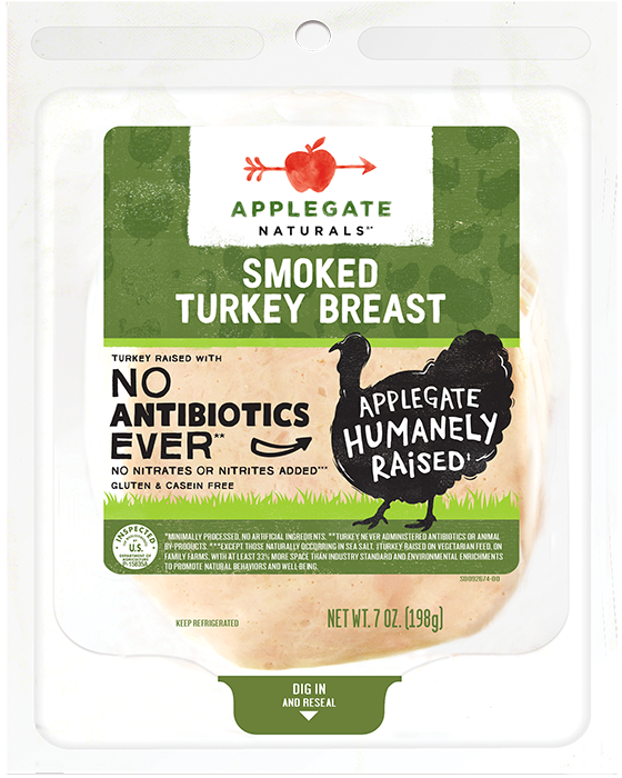 Applegate Naturals Turkey Breast, Smoked - 7 Ounces