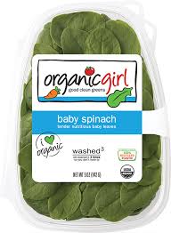 OrganicGirl Baby Spinach - 5 Ounces