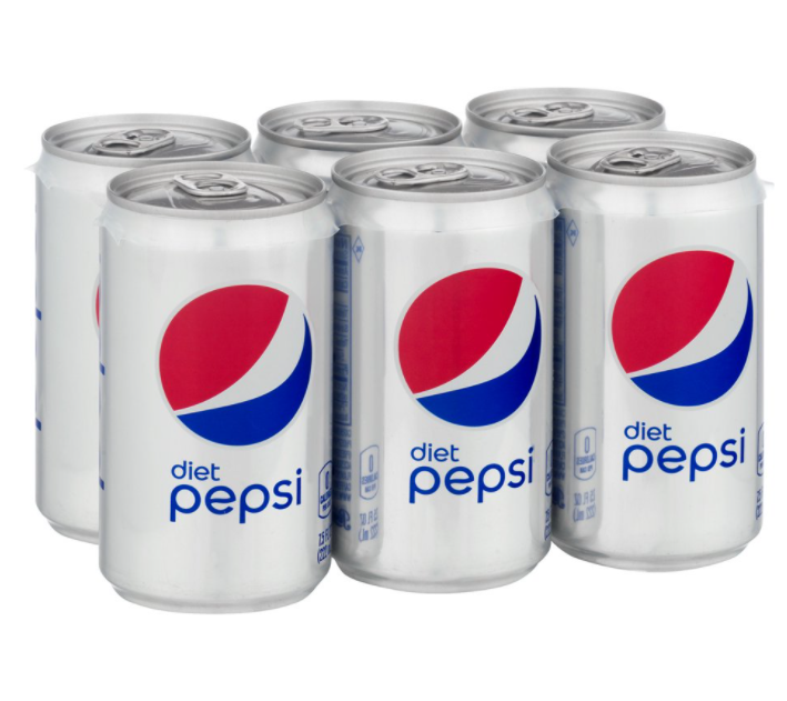 Pepsi Cola, Diet 7.5 oz - 6 Pack