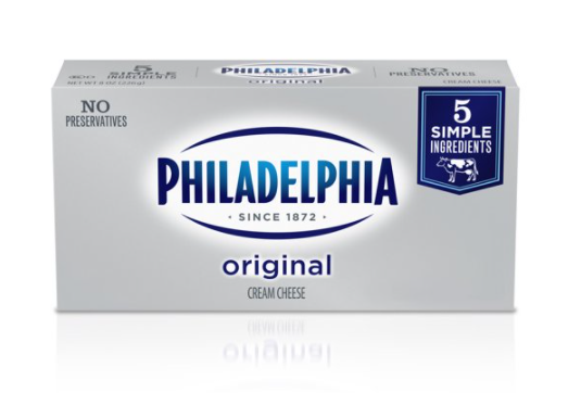 Philadelphia Cream Cheese, Original - 8 Ounces