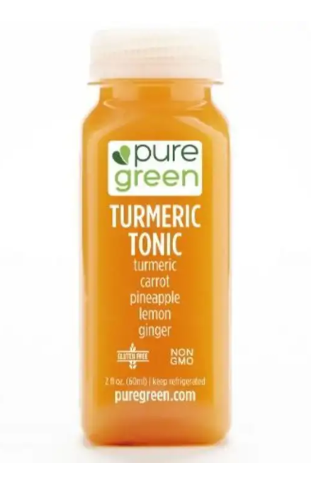 Pure Green Turmeric Tonic Juice - 2 Ounces