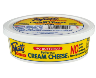 Tofutti Better than Cream Cheese Imitation Cream Cheese, Plain - 8 Ounces
