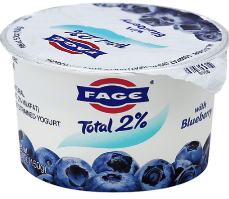 Fage Total Yogurt, Greek, Lowfat, Strained, with Blueberry - 5.3 Ounces