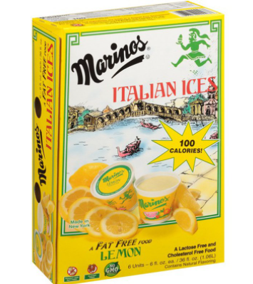 Marino's Lemon Italian Ices, 6 Cups