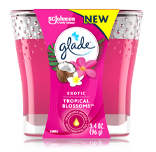 Glade Candle, Exotic, Tropical Blossoms