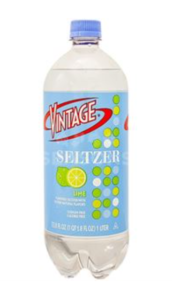 Vintage Seltzer, Lemon Lime - 33.8 Ounces