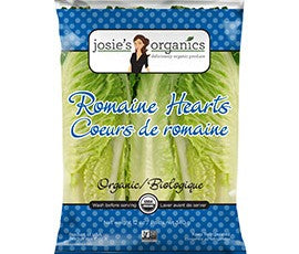 Josie'S Romaine Hearts - 16 Ounces