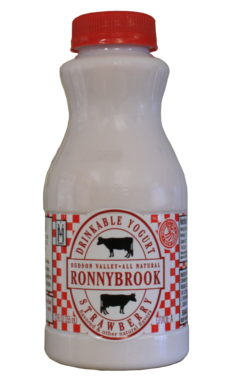 Ronnybrook Strawberry Drinkable Yogurt