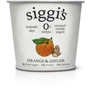 Siggis Yogurt, Strained Non-Fat, Icelandic Style Skyr, Orange & Ginger - 5.3 Ounces