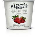 Siggis Yogurt, Non-Fat, Icelandic Style Skyr, Strained, Strawberry - 5.3 Ounces