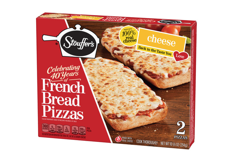 Stouffers Pizza, French Bread, Cheese