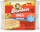 Borden Cheese Product Slices, American, 2% Milk, Reduced Fat - 24 Each