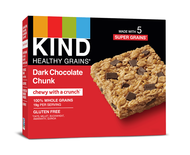 Kind Healthy Grains Granola Bars, Dark Chocolate Chunk