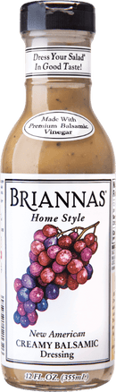 Briannas Dressing, Home Style, New American Creamy Balsamic