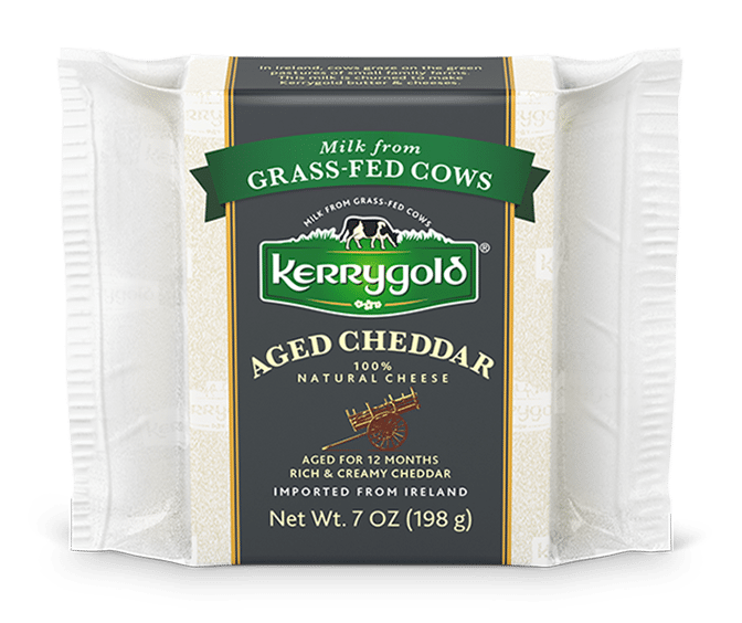 Kerrygold Cheese, 100% Natural, Aged Cheddar - 7 Ounces