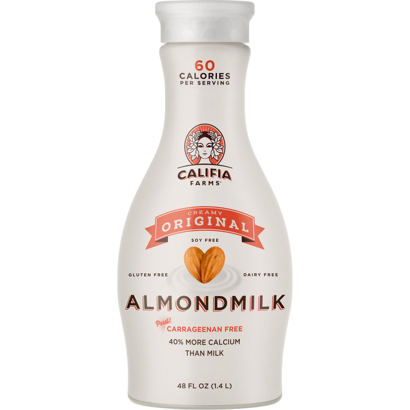 Califia Farms Almondmilk, Original, Creamy - 48 Ounces