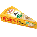 President Cheese, Brie, Soft-Ripened, Light - 7 Ounces