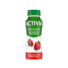 Activia Dairy Drink, Strawberry Flavor - 7 Ounces