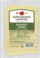 Applegate Naturals Cheese, Havarti - 8 Ounces