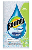 Bounty with Dawn Detergent Towels, Disposable, 2ply