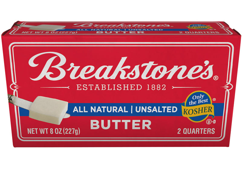 Breakstones Butter, Unsalted - 8 Ounces