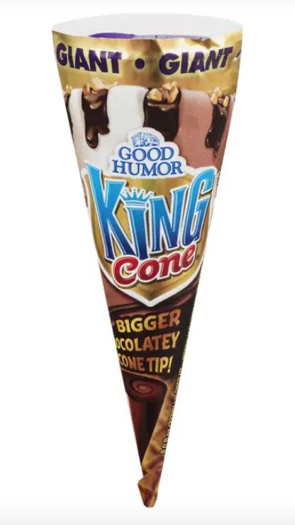 Breyers Giant King Cone, Chocolate & Vanilla