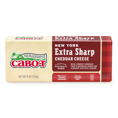 Cabot Cheese, New York Extra Sharp - 8 Ounces