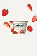 Chobani Yogurt, Greek, Non-Fat, with Strawberry on the Bottom - 5.3 Ounces