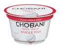 Chobani Yogurt, Greek, Whole Milk, Plain - 5.3 Ounces