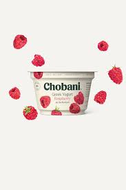 Chobani Yogurt, Greek, Non-Fat, with Raspberry on the Bottom - 5.3 Ounces