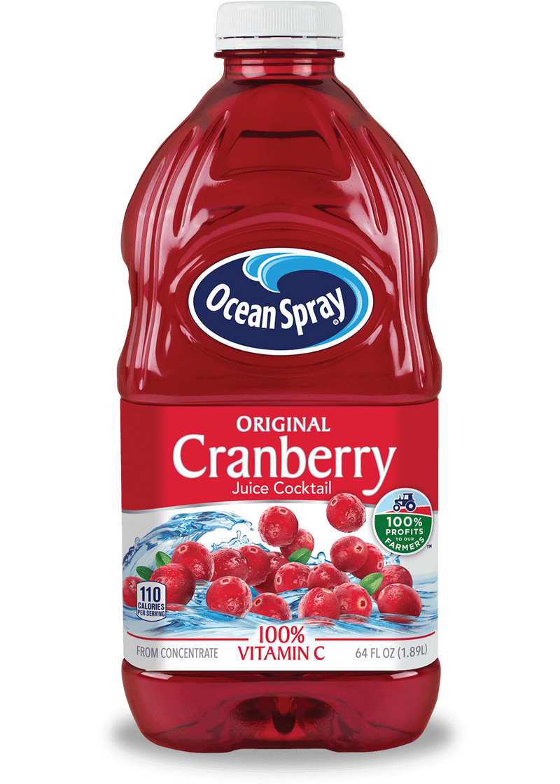 Ocean Spray Juice Cocktail, Cranberry - 64 Fluid Ounces
