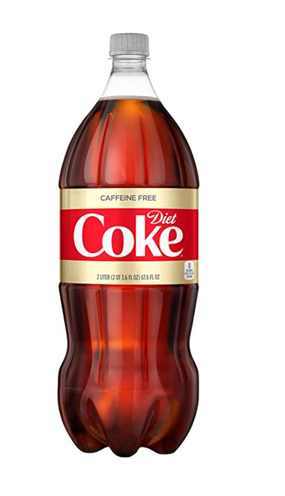 Diet Coke Cola, Diet, Caffeine Free - 2 Liters