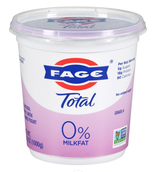Fage Total Yogurt, Greek Strained, Nonfat - 35.3 Ounces