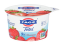 Fage Total Yogurt, Greek, Whole Milk, Strained, with Strawberry - 5.3 Ounces
